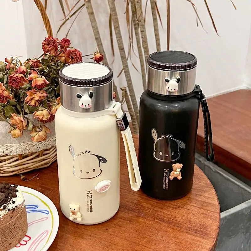 Gianxi Large Capacity Insulated Cup Portable Office Water Cup Girls' High Looks Cute Couple Cup Creative